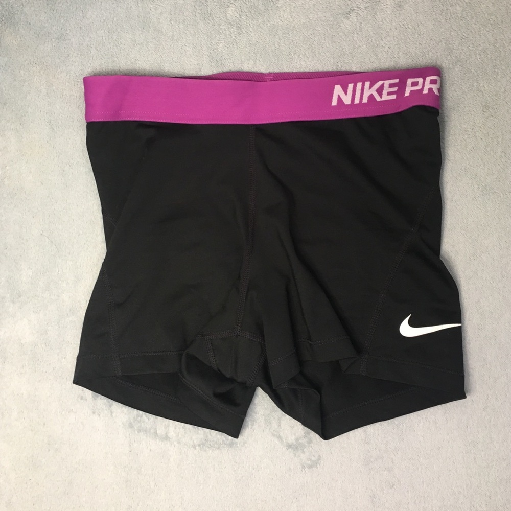 Purple Nike Pro 3” Spandex [Size S]